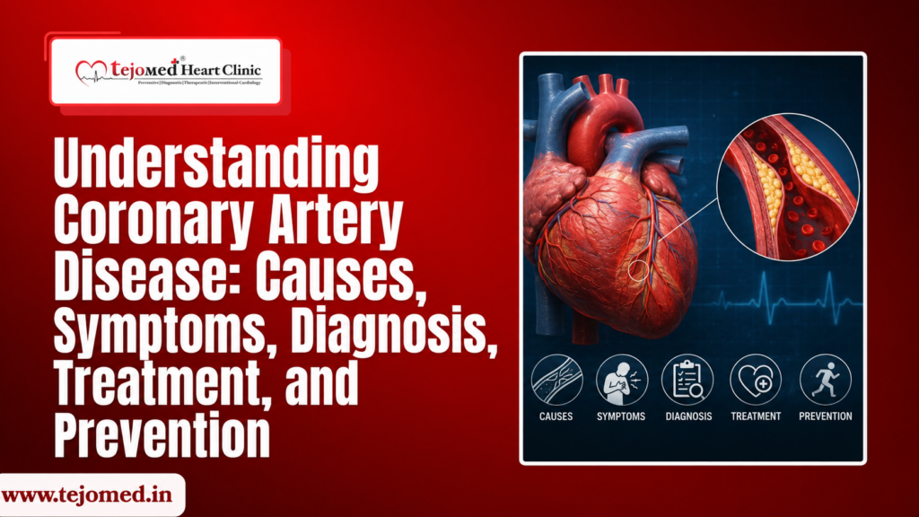 Understanding Coronary Artery Disease: Causes, Symptoms, Diagnosis, Treatment, and Prevention